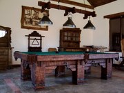 Hand-Crafted Rustic Log Pool Tables for Log Home / Cabin 