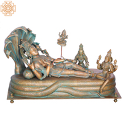 Shri Padmanabha Swamy-Vishnu Panchaloha Bronze from Swamimalai